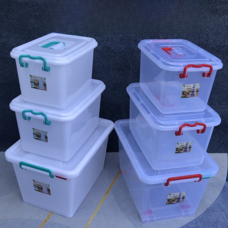 Food Storage With Wheels - Thickened Plastic Storage Box for Commercial