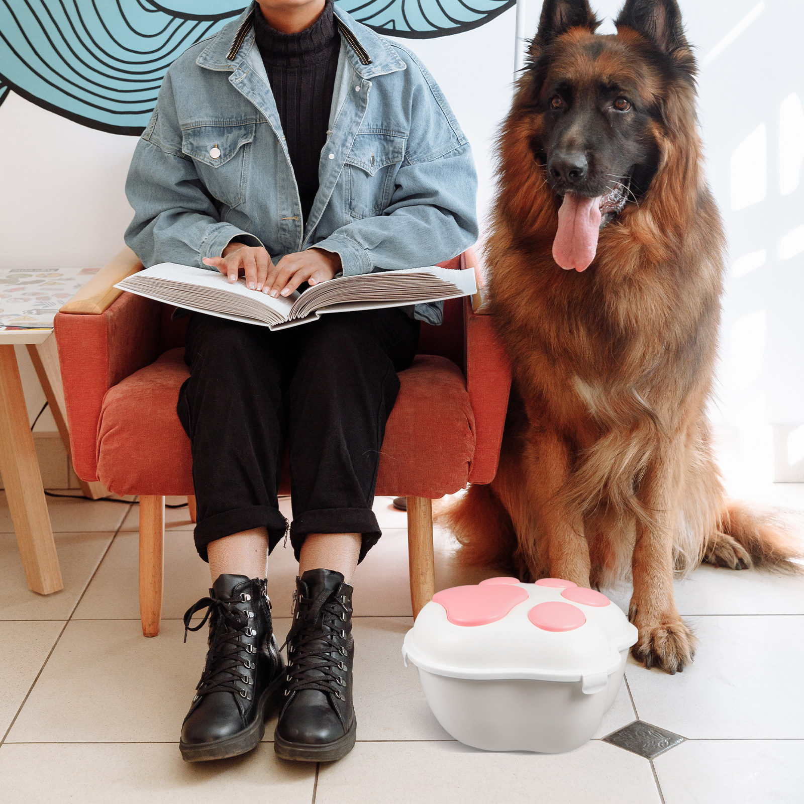 Food Storage No Pantry - Large Airtight Pet Food Storage Container