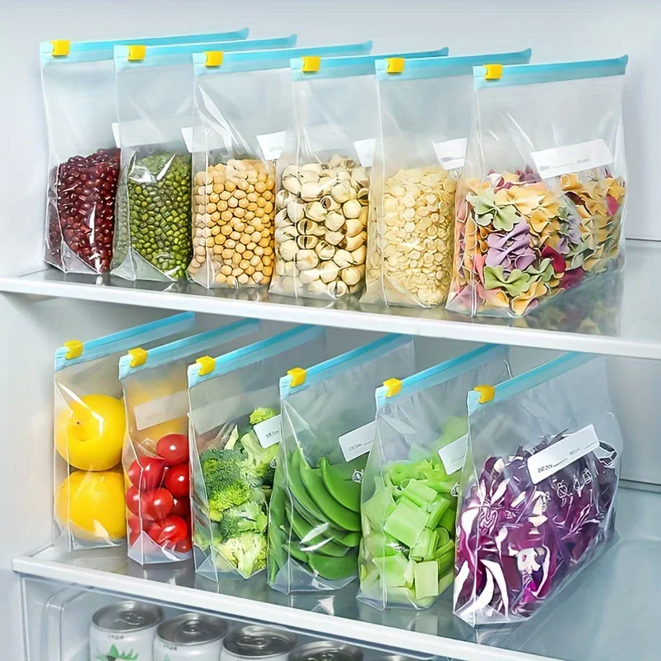 Food Storage With Lock - 10/20pcs Thickened Sliding Lock Bag for