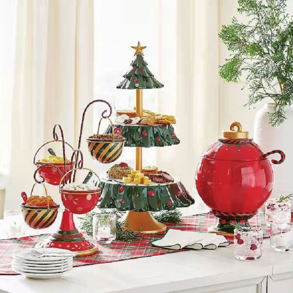 Christmas Tree Dessert Plate N - Food City Snacks recensione e prezzo