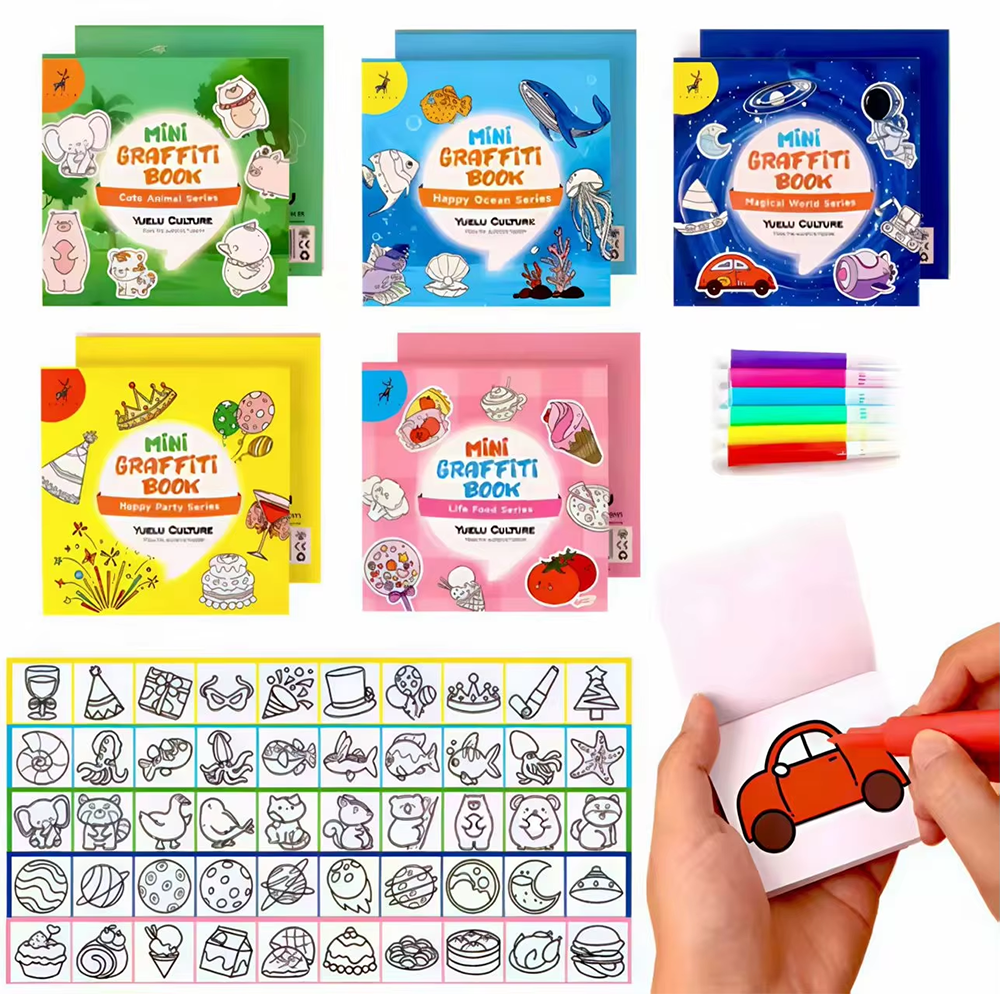 50Sheets Mini Graffiti Noteboo - Food And Snacks Coloring Book Bold And Easy recensione e prezzo