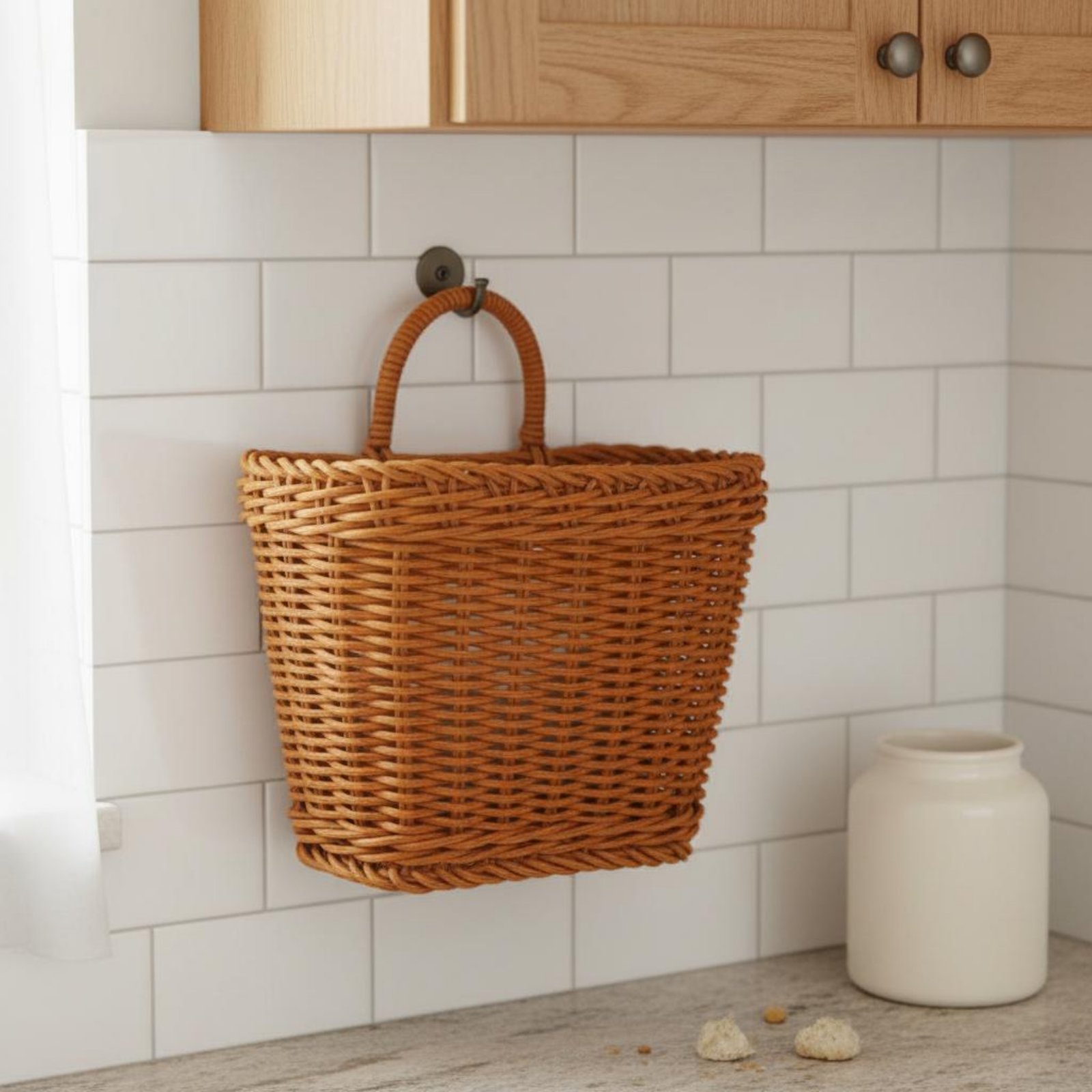 Food Storage In Roots - Onion Aromatic Root Hanging Holder Rustic
