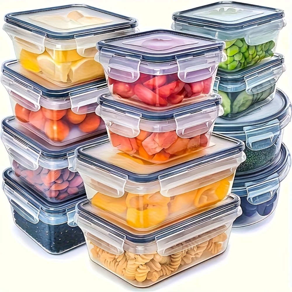Food Storage Heat - Set BPA-Free Airtight Food Containers with