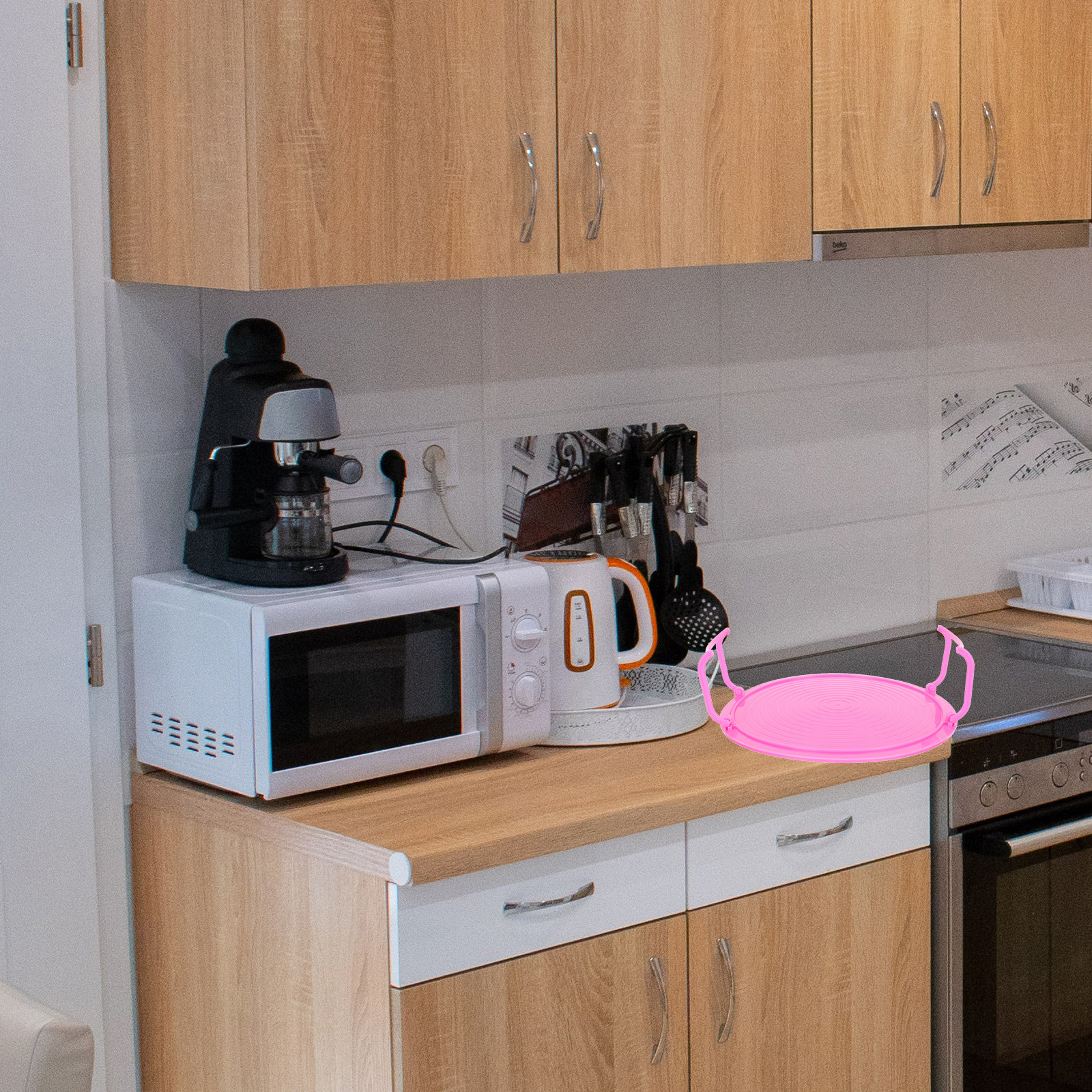 Food Storage In The Kitchen - 2Pcs Layered Food Storage Rack Microwave