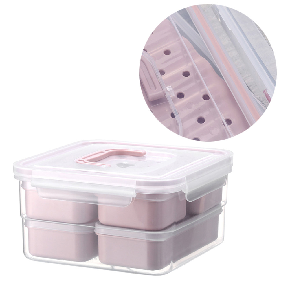 Food Storage With Lock - 6Pcs Food Storage Containers Bpa Free