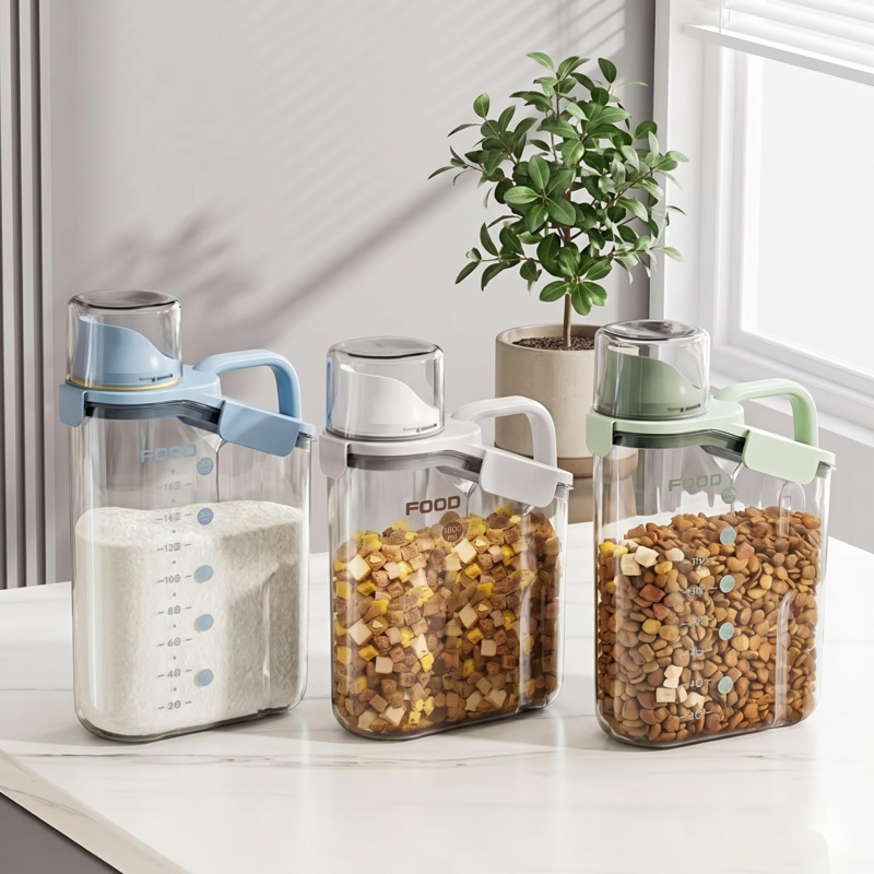 Food Storage No Pantry - Pet Food Storage Bin Airtight Moisture