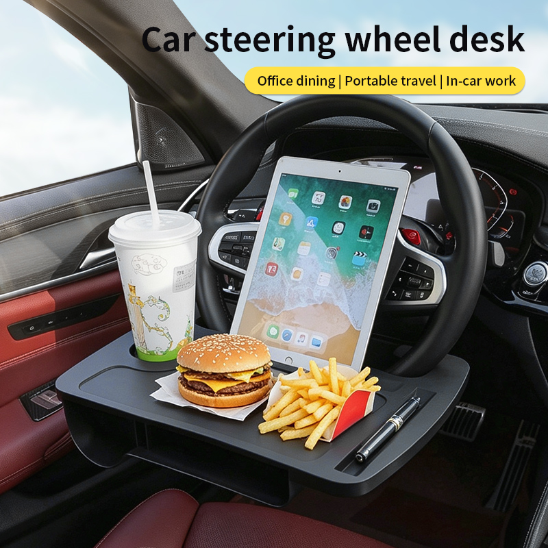 Car Steering Wheel Tray With C - Food Storage With Wheels recensie en prijs