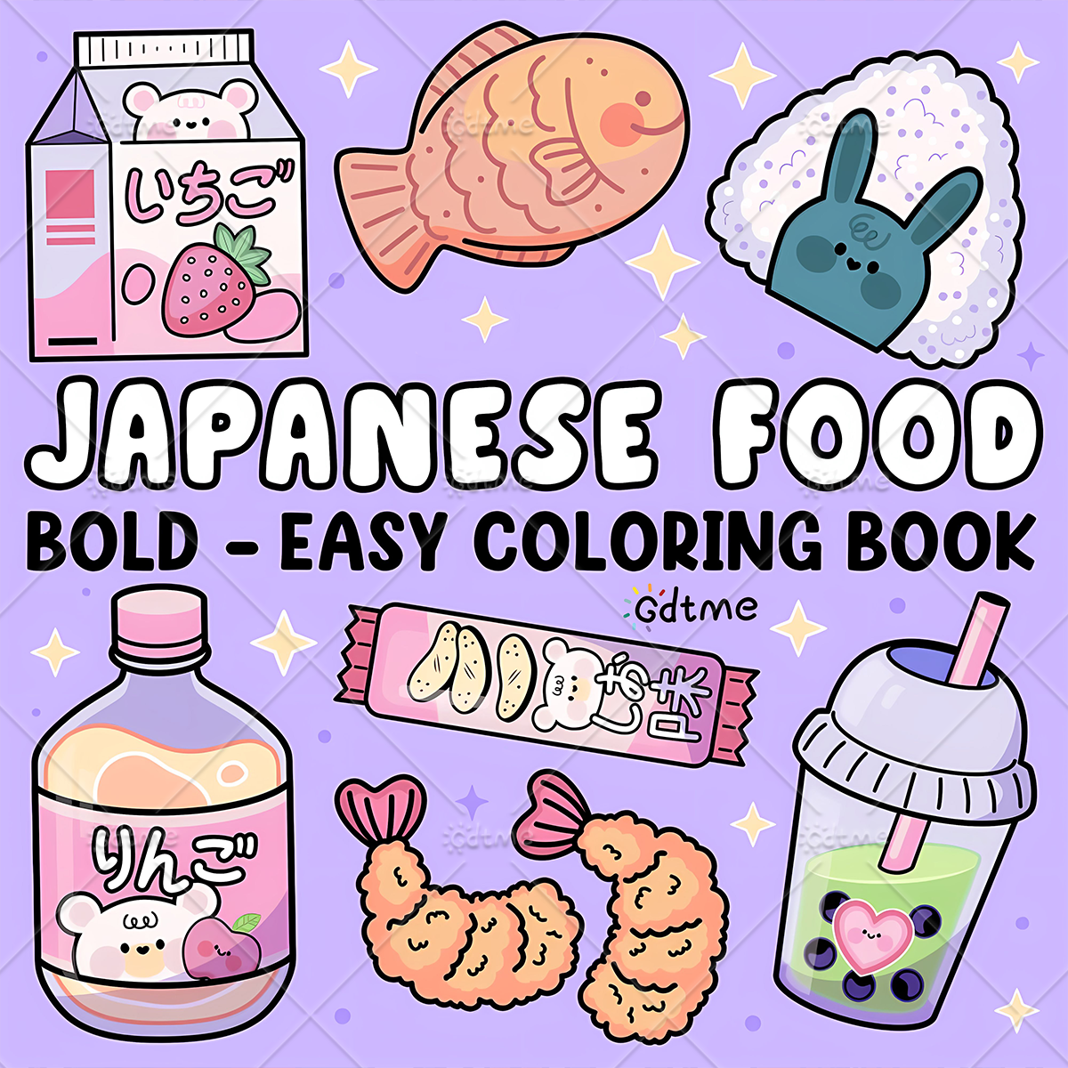 JAPANESE FOOD Bold-easy Patter - Food And Snacks Coloring Book Bold And Easy recensione e prezzo