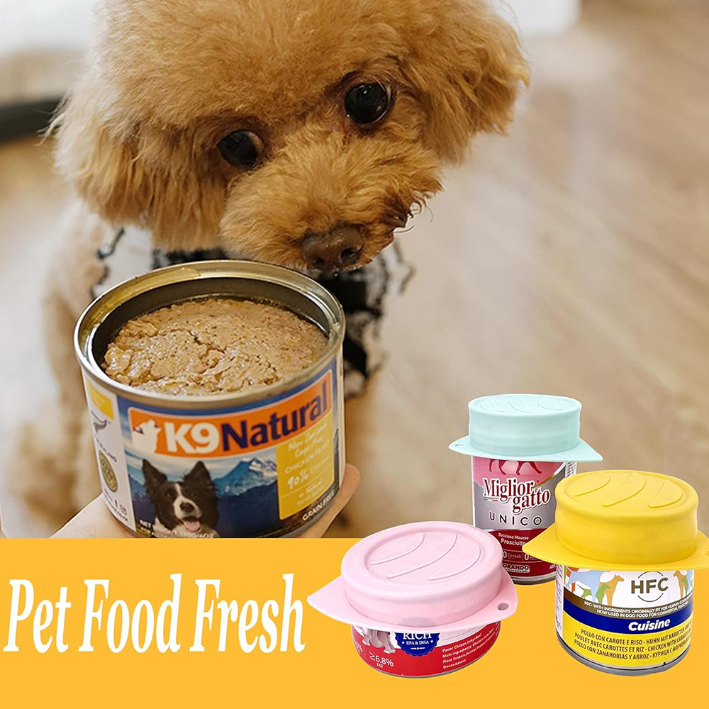 3 pcs Dog Cat Food Can Lids Un - Silicone Stretch Lid recensie en prijs
