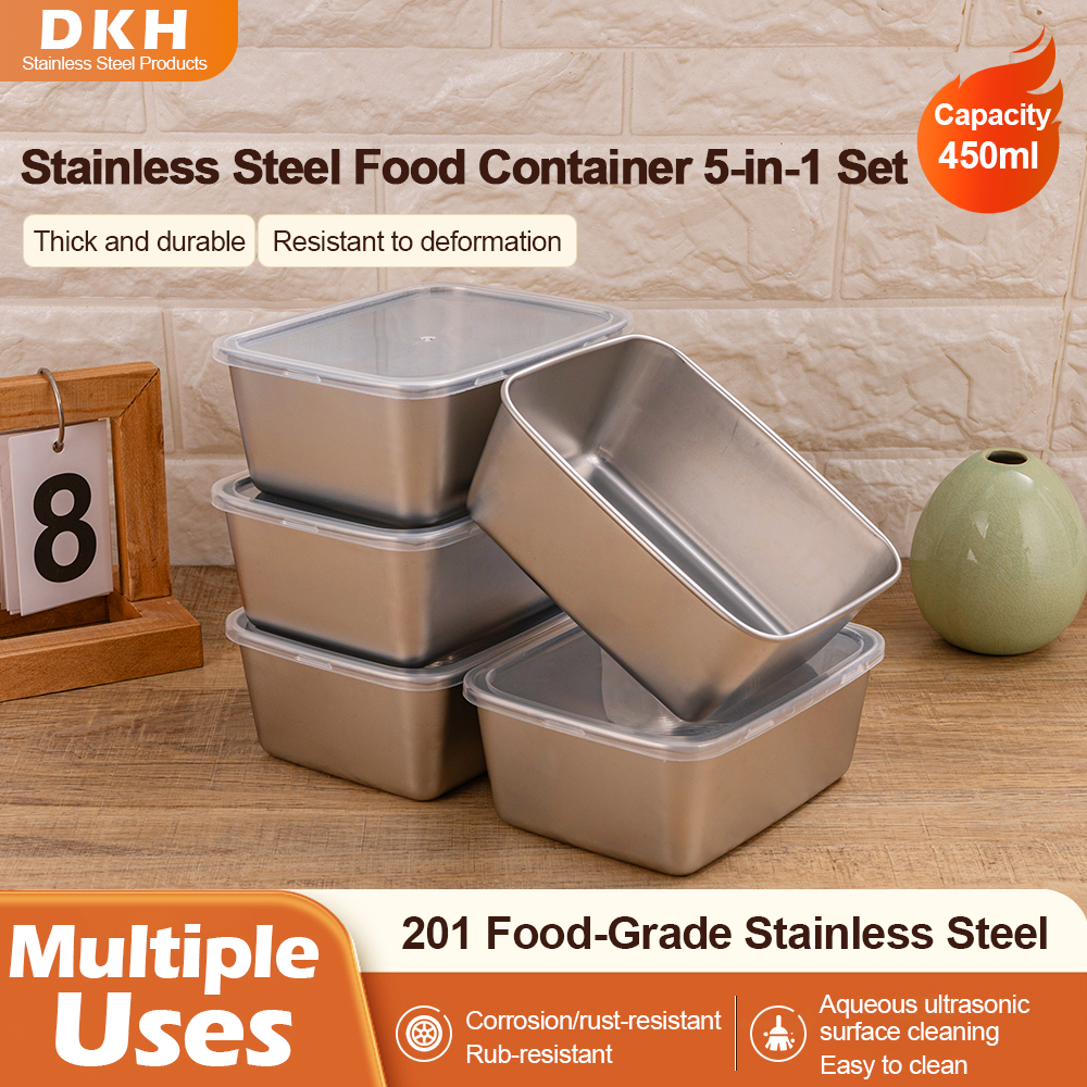 MTM 5PCS Small Stainless Steel - Food Storage No Pantry recensie en prijs