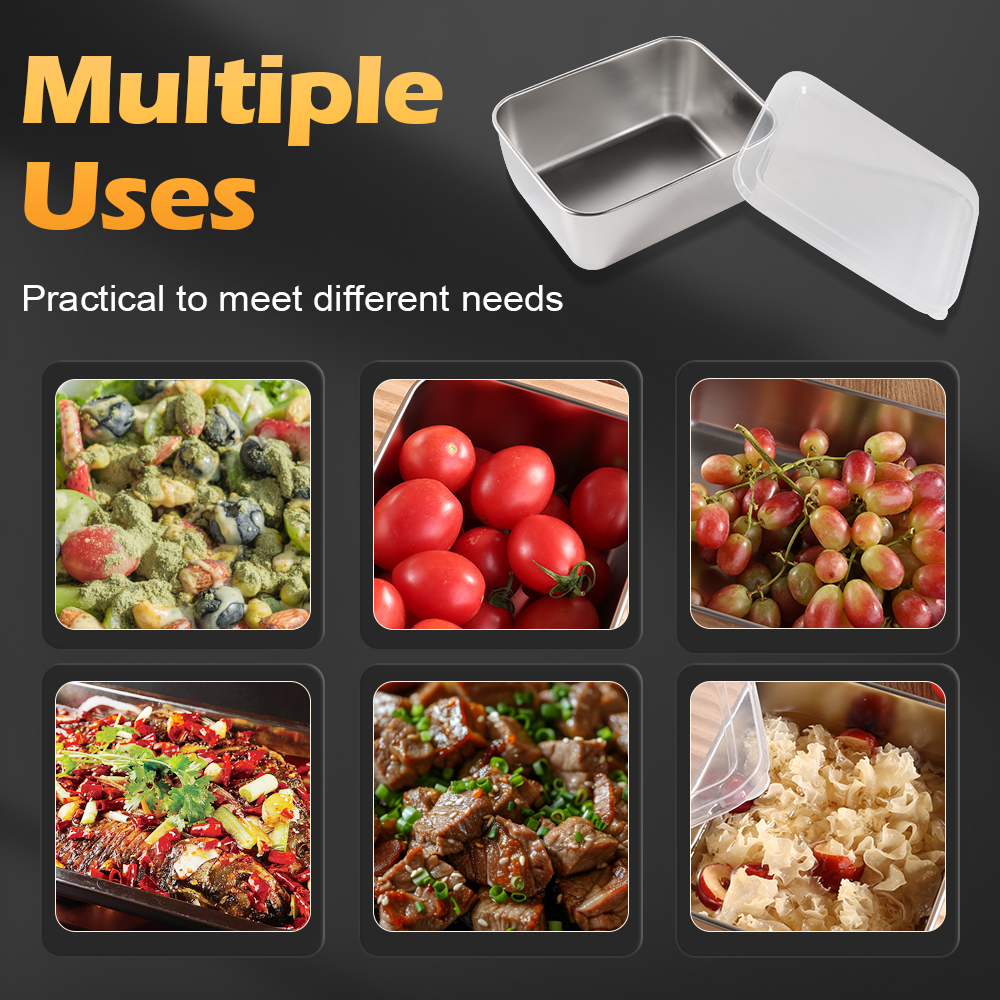 MTM 5PCS Small Stainless Steel - Food Storage No Pantry recensie en prijs