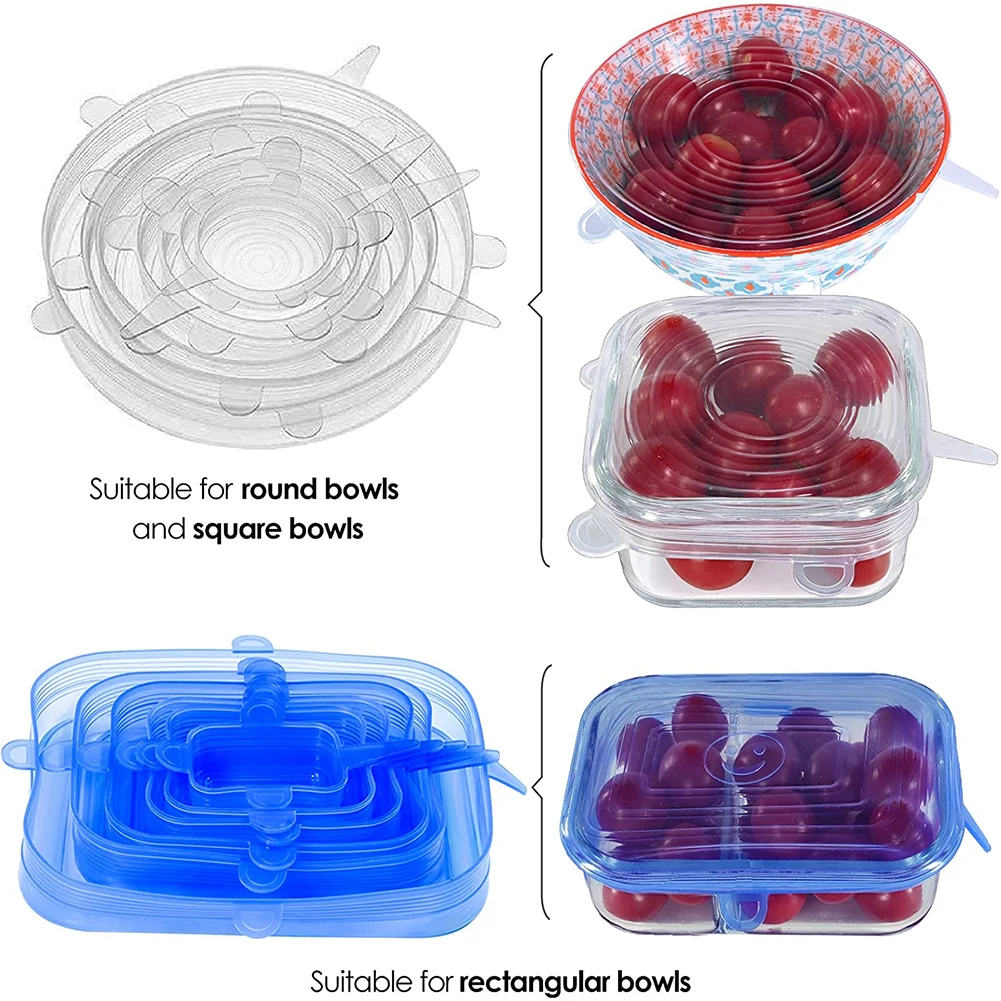 Flexible Lid Silicone Cover Fo - Silicone Stretch Lid recensie en prijs