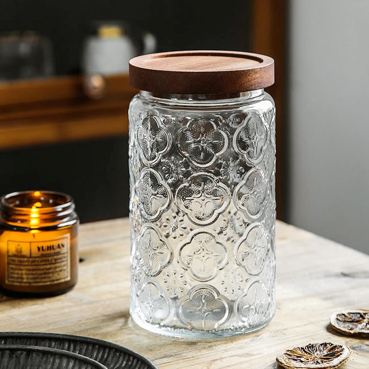 35oz/1000ml Glass Storage Jars - Food Storage In The Kitchen recensie en prijs