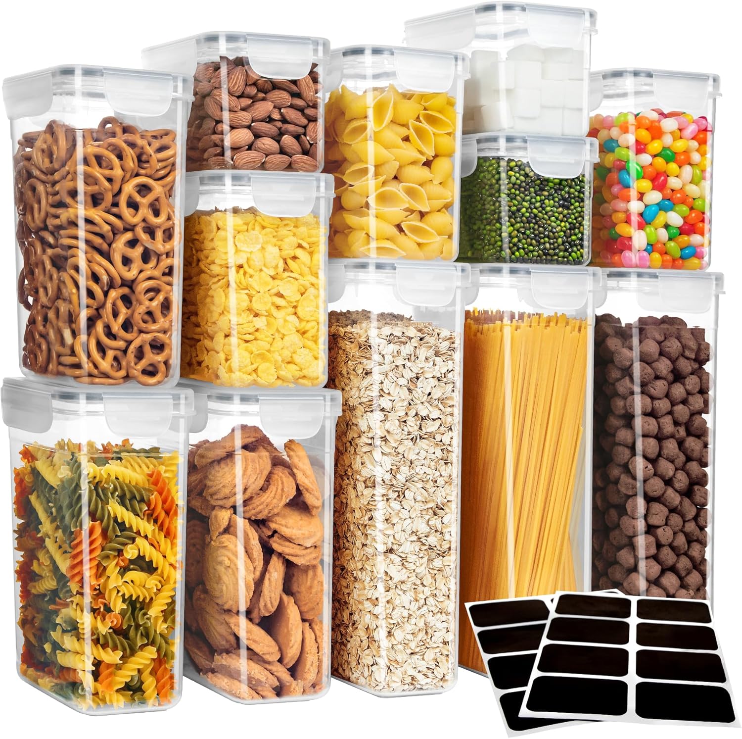 12 Pack Airtight Food Storage  - Food Storage In The Kitchen recensie en prijs
