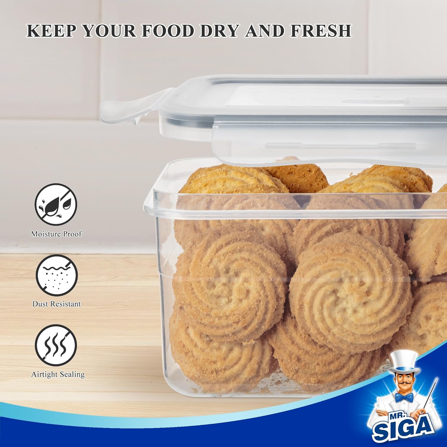12 Pack Airtight Food Storage  - Food Storage In The Kitchen recensie en prijs