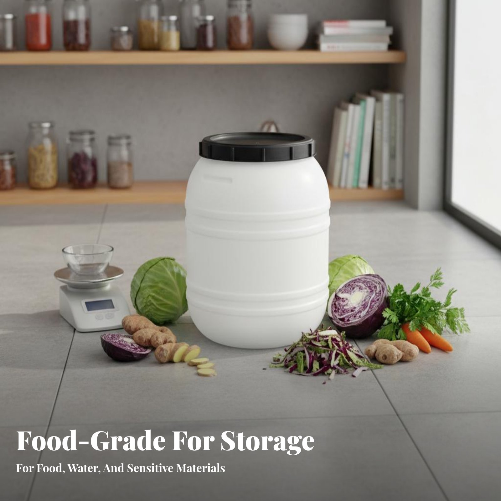 Food Grade Plastic Barrel Airt - Food Storage With Lids recensie en prijs