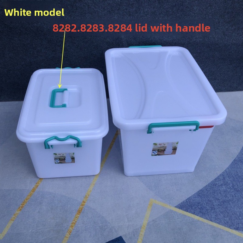 Thickened Plastic Storage Box  - Food Storage With Wheels recensie en prijs