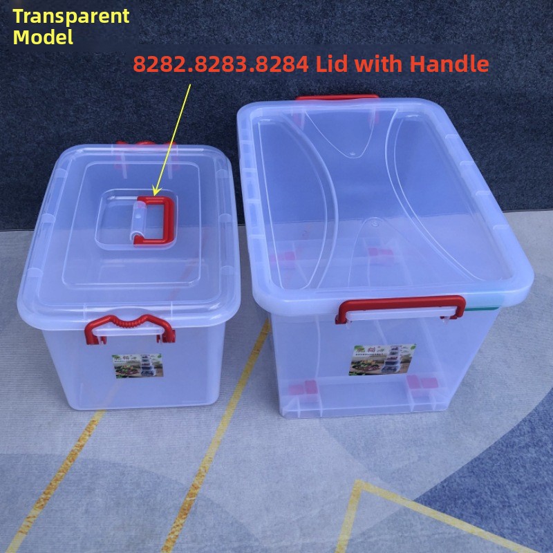 Thickened Plastic Storage Box  - Food Storage With Wheels recensie en prijs