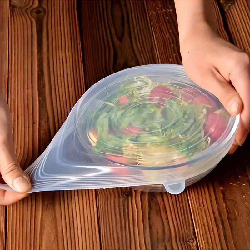 6pcs Reusable Silicone Fresh-K - Silicone Stretch Lid recensie en prijs