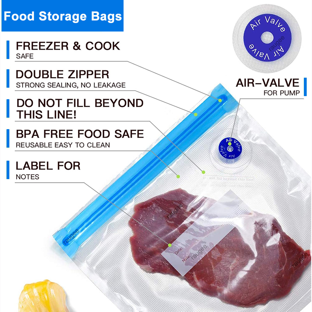 Vacuum Bags Reusable Food Vacu - Food Storage Vacuum recensie en prijs