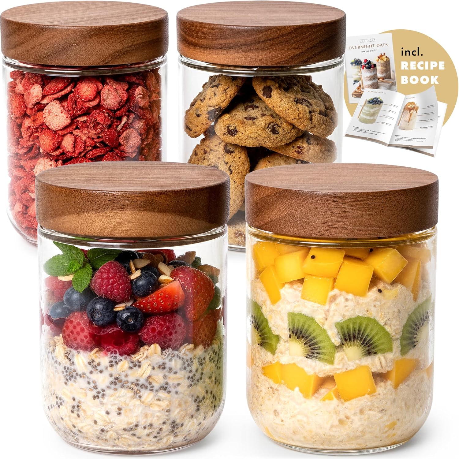 Overnight Oats Containers with - Food X recensione e prezzo