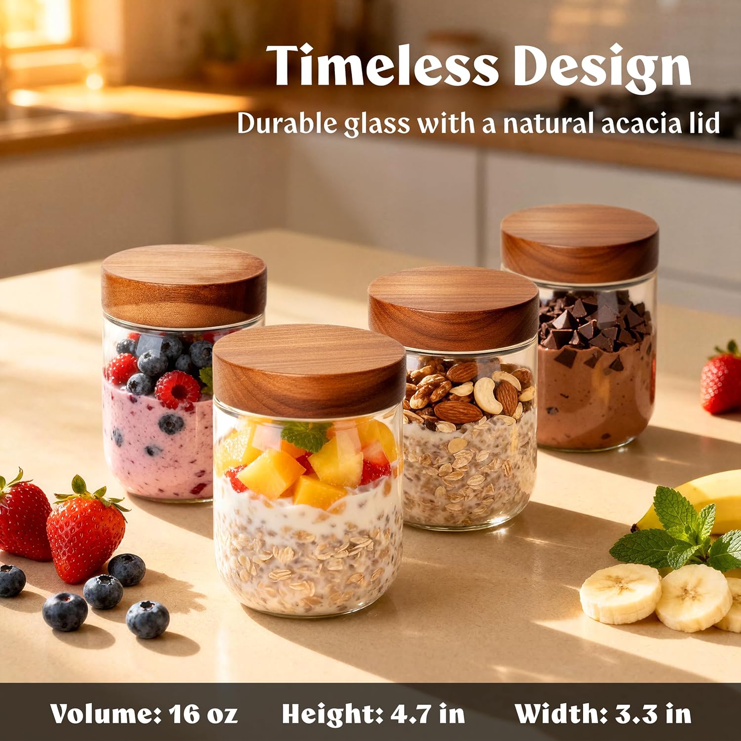 Overnight Oats Containers with - Food X recensione e prezzo