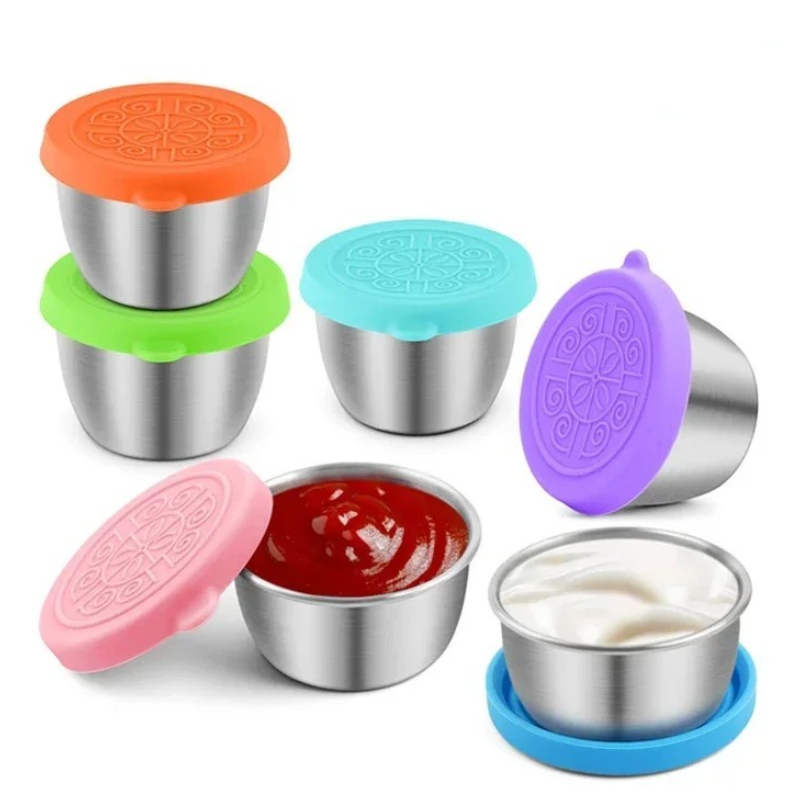 6PC/Set 304 Stainless Steel Di - Silicone Stretch Lid recensie en prijs