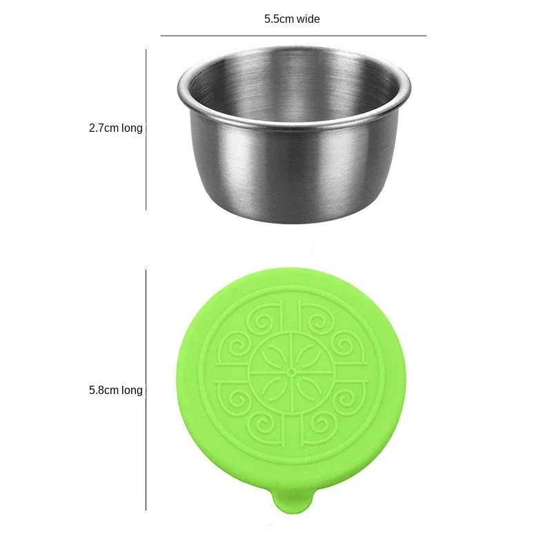 6PC/Set 304 Stainless Steel Di - Silicone Stretch Lid recensie en prijs