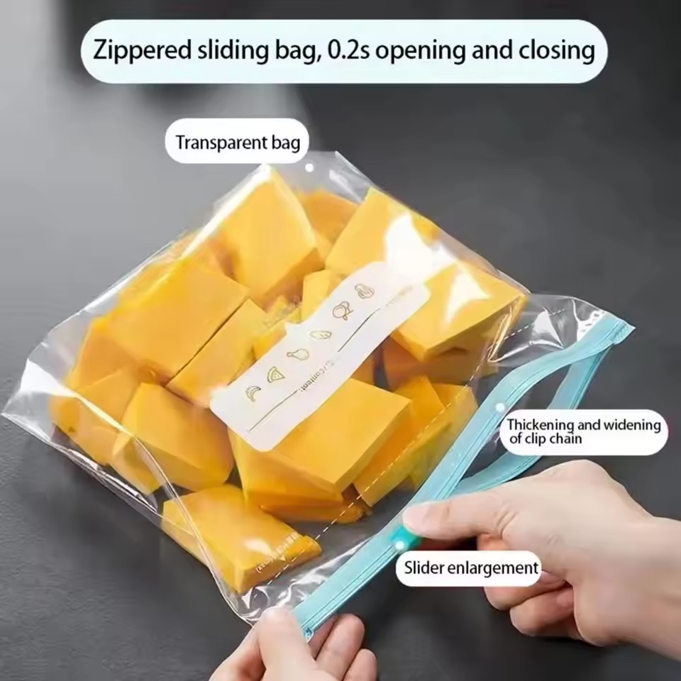 10/20pcs Thickened Sliding Loc - Food Storage With Lock recensie en prijs