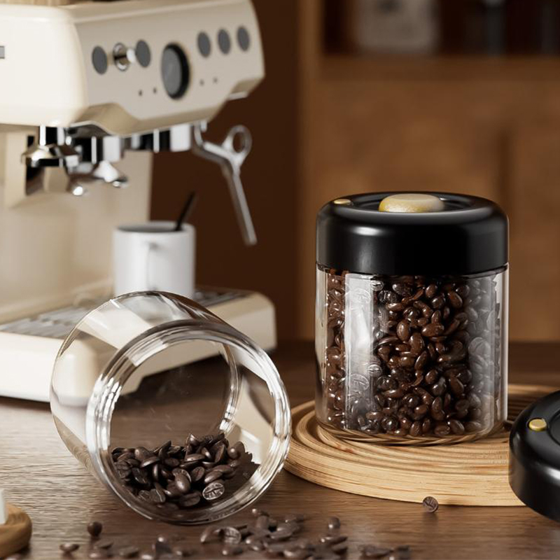 Transparent Glass Coffee Beans - Food Storage Vacuum recensie en prijs