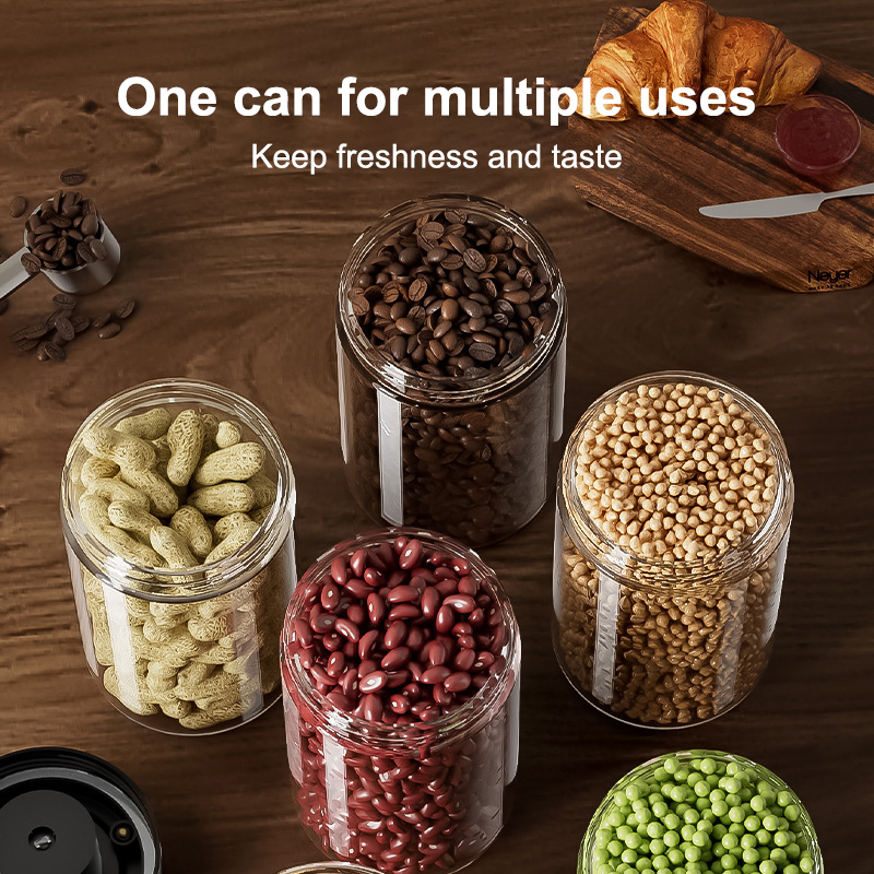 Transparent Glass Coffee Beans - Food Storage Vacuum recensie en prijs