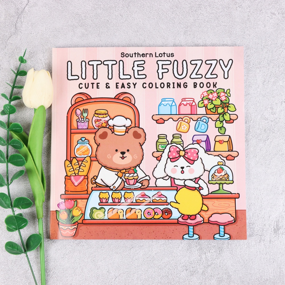 Cute Bear Bakery Theme Colorin - Food And Snacks Coloring Book Bold And Easy recensione e prezzo