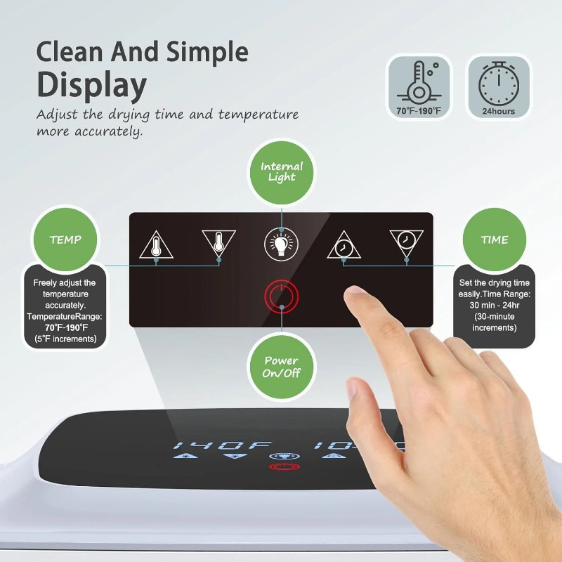 Digital Food Dehydrator - 4-Tr - Food Dehydrator Snacks recensione e prezzo