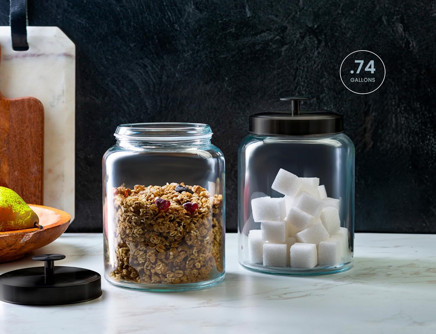 Glass Kitchen Canister Set, Fo - Food Storage In The Kitchen recensie en prijs