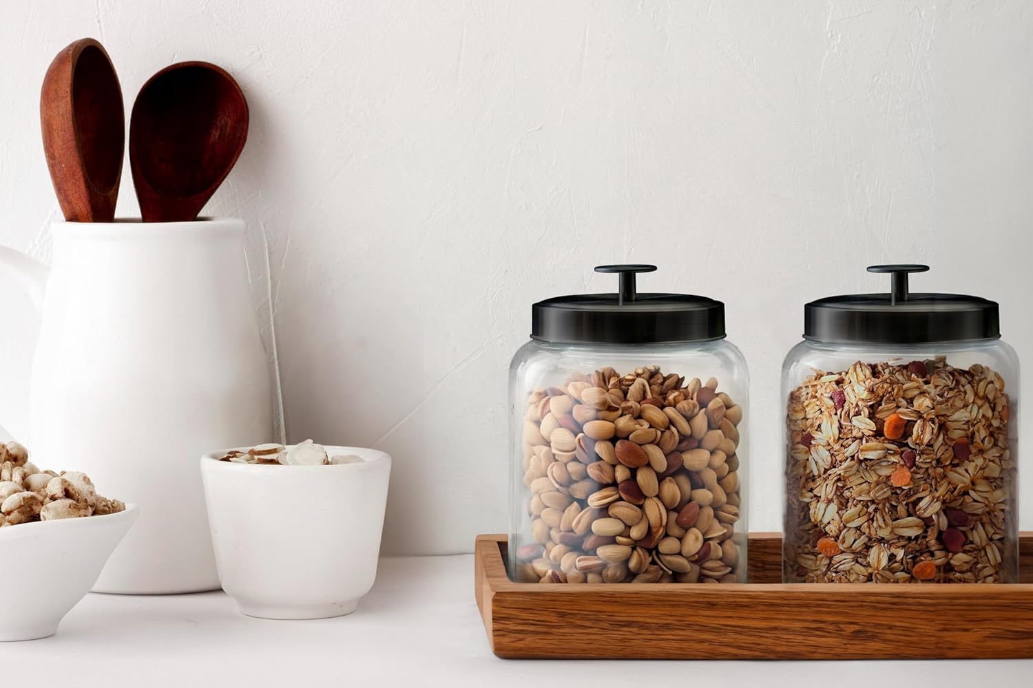 Glass Kitchen Canister Set, Fo - Food Storage In The Kitchen recensie en prijs