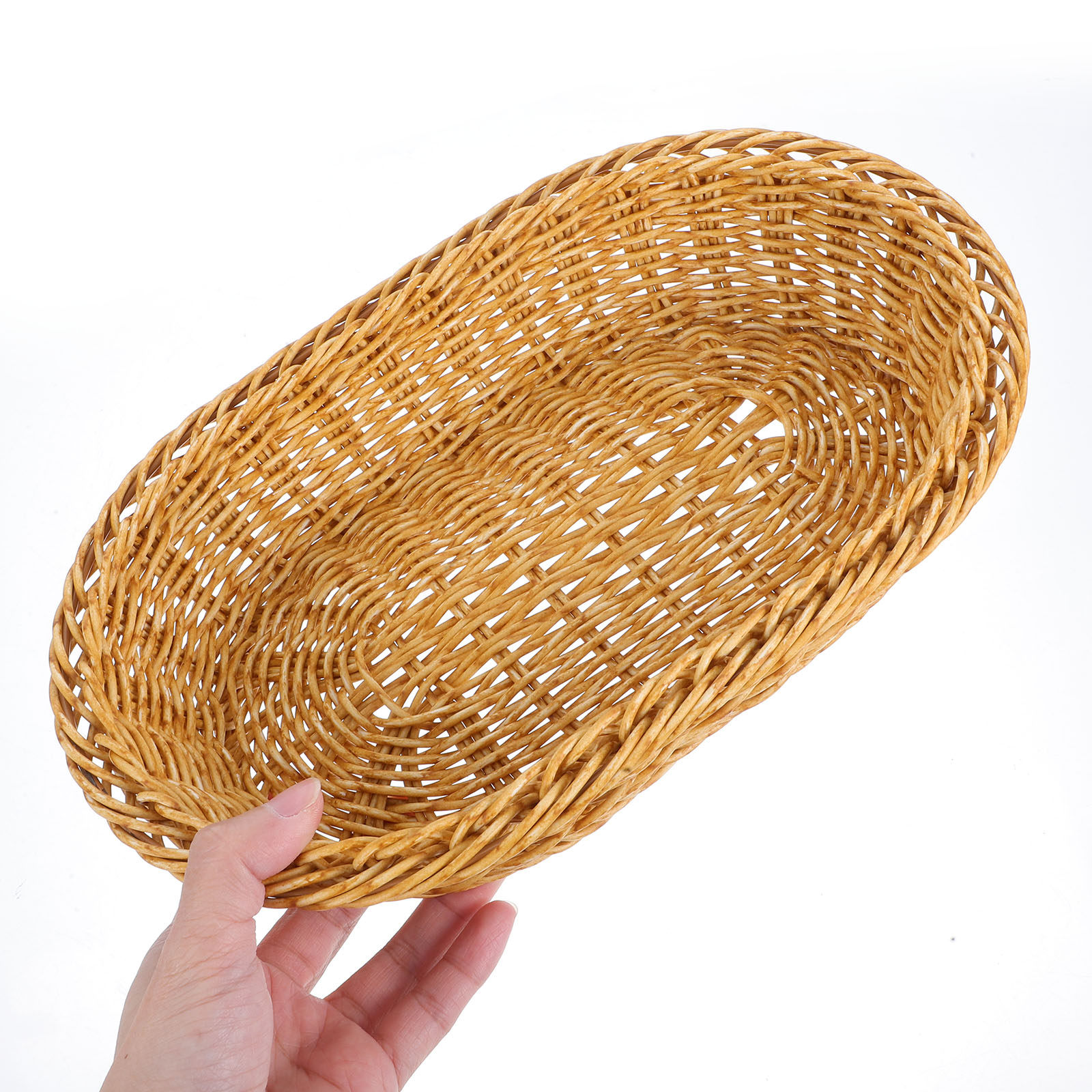 Plastic Woven Oval Bread Baske - Food Storage Pantry recensie en prijs