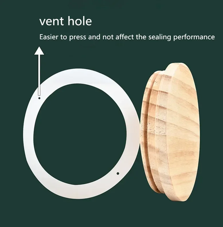 Reusable Bamboo Wood Lids Vari - Silicone Stretch Lid recensie en prijs