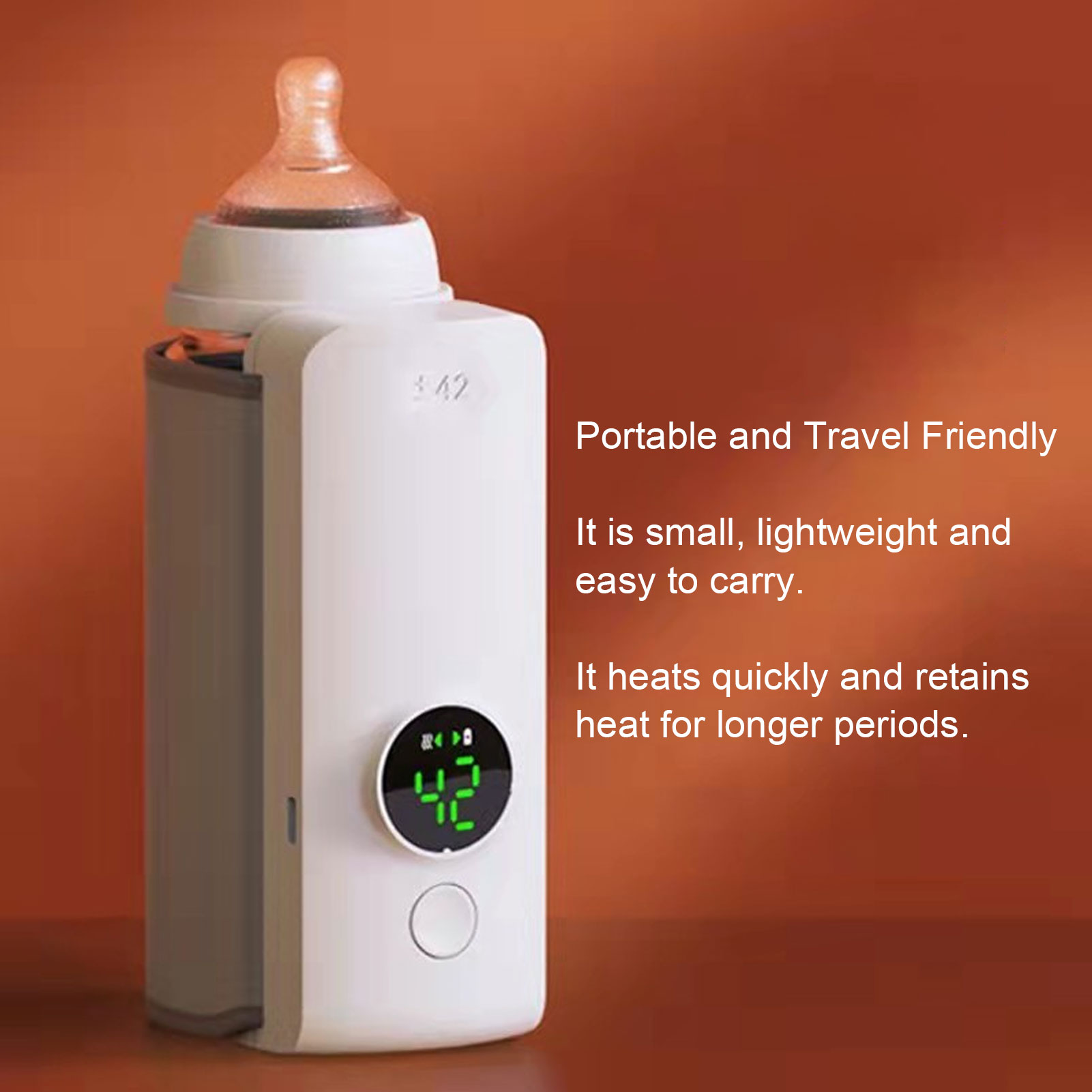 Portable Bottle Warmer Fast He - Food Storage And Temperature recensie en prijs
