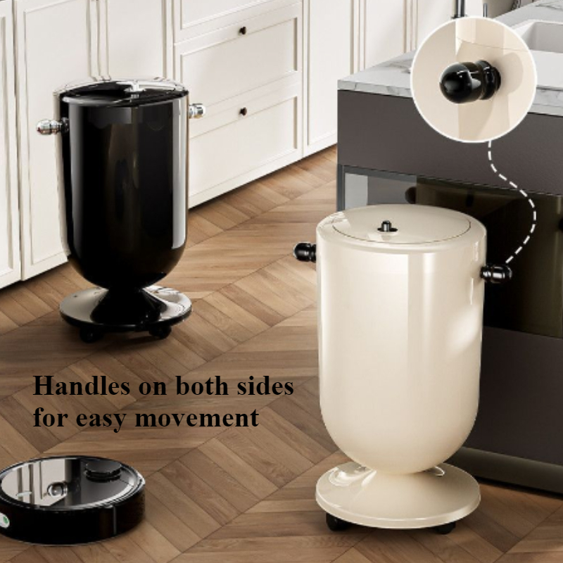 Movable Waste Bins Living Room - Food Storage With Wheels recensie en prijs