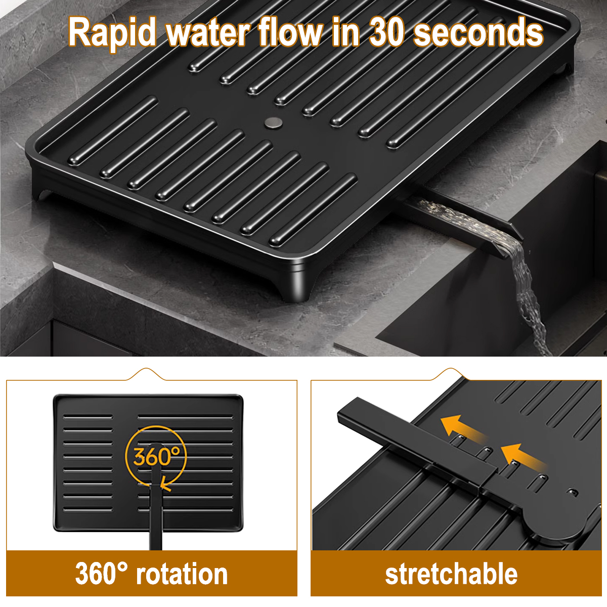 2 Tier Dish Drying Rack with U - Food Storage Organiser recensie en prijs