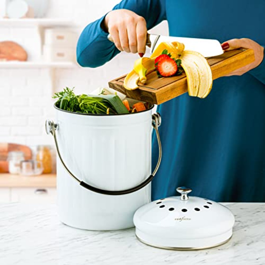 Premium Compost Bin for Kitche - Food Storage Technology recensie en prijs