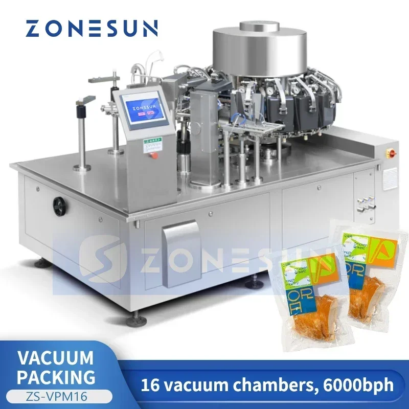 ZONESUN ZS-VPM16 Rotary Vacuum - Food In Snacks recensione e prezzo