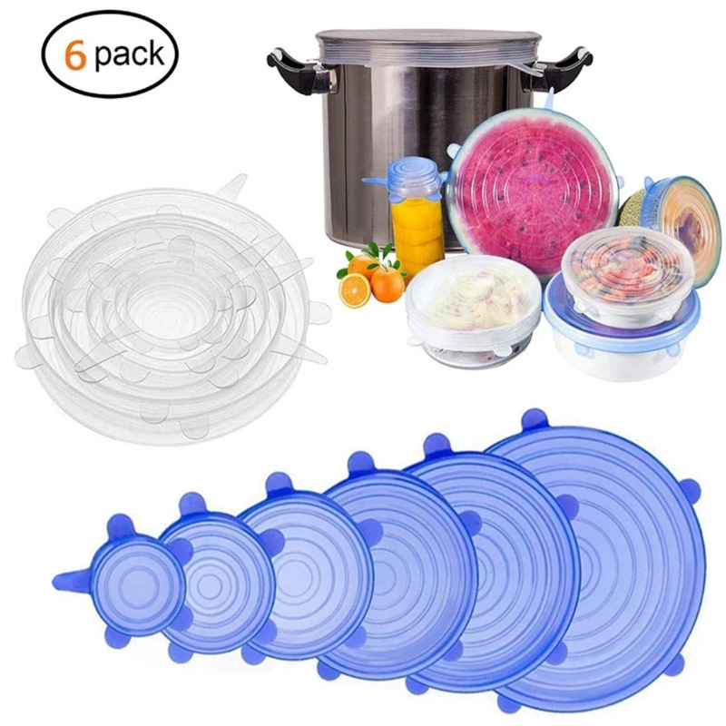 6PCS Stretch Silicone Covers S - Silicone Stretch Lid recensie en prijs