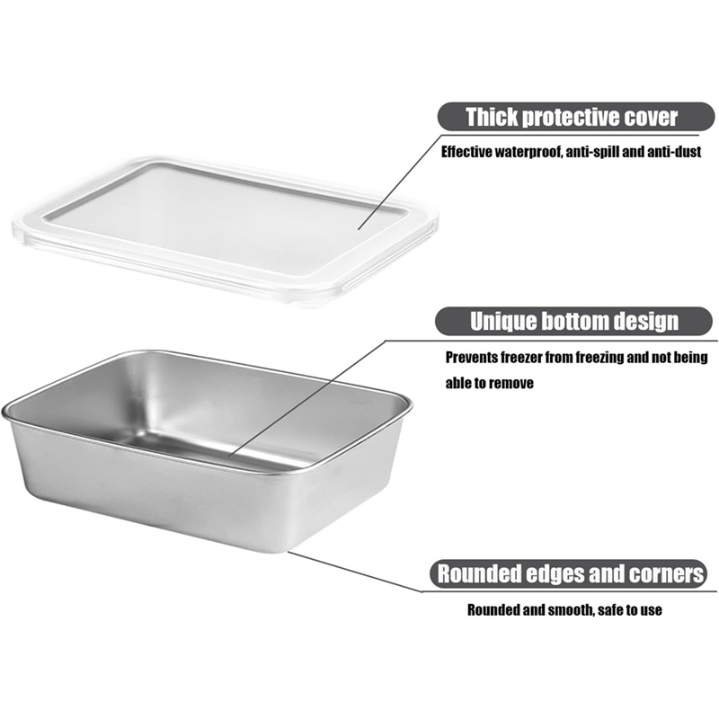 Stainless Steel Containers for - Food Storage With Lids recensie en prijs