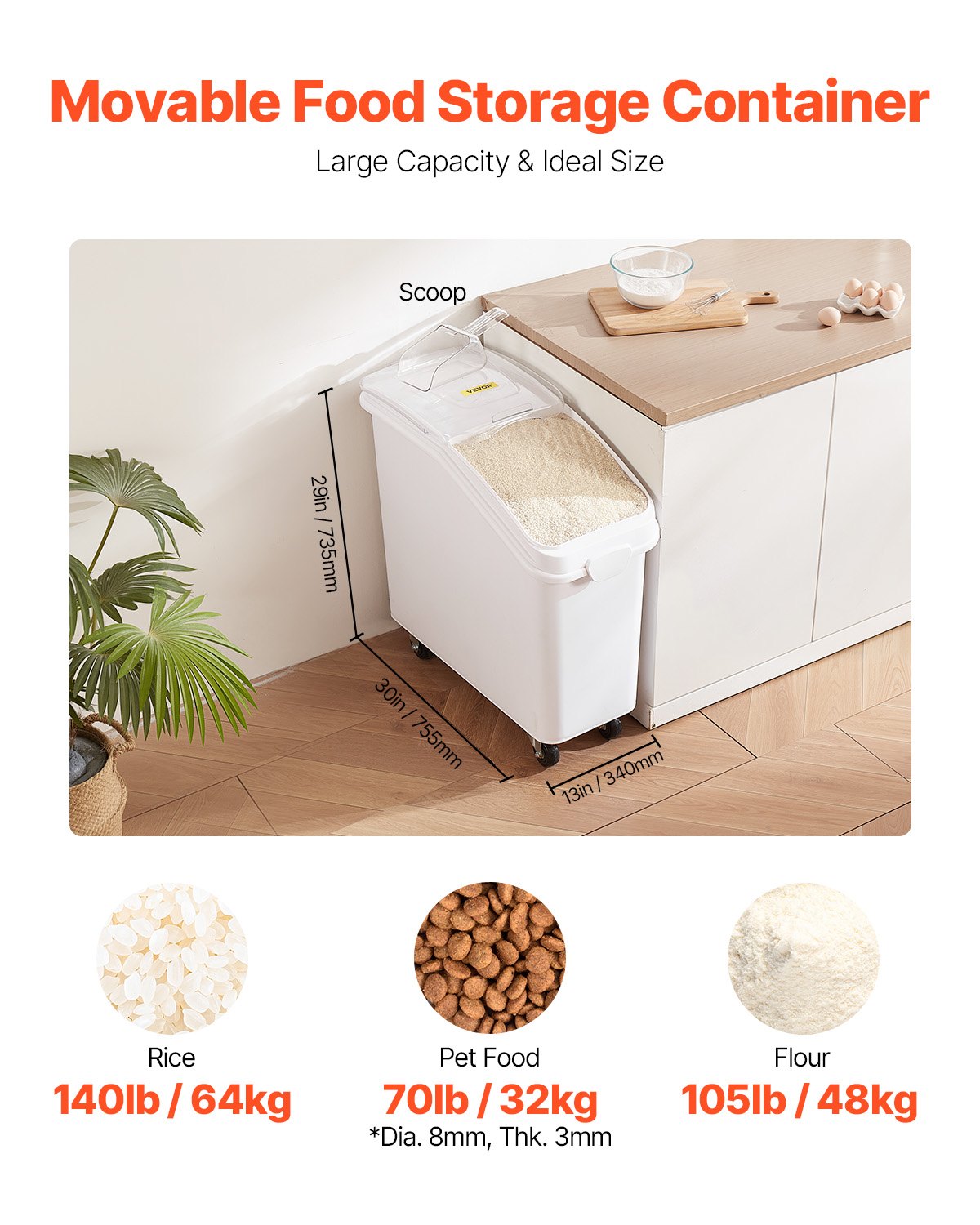 Food Ingredient Bin 21Gallon/8 - Food Storage For Restaurant recensie en prijs