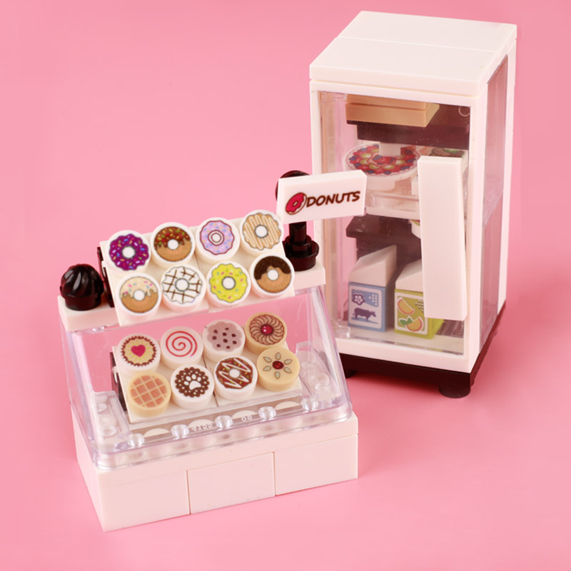 MOC City Supermarket Figures B - Food City Snacks recensione e prezzo