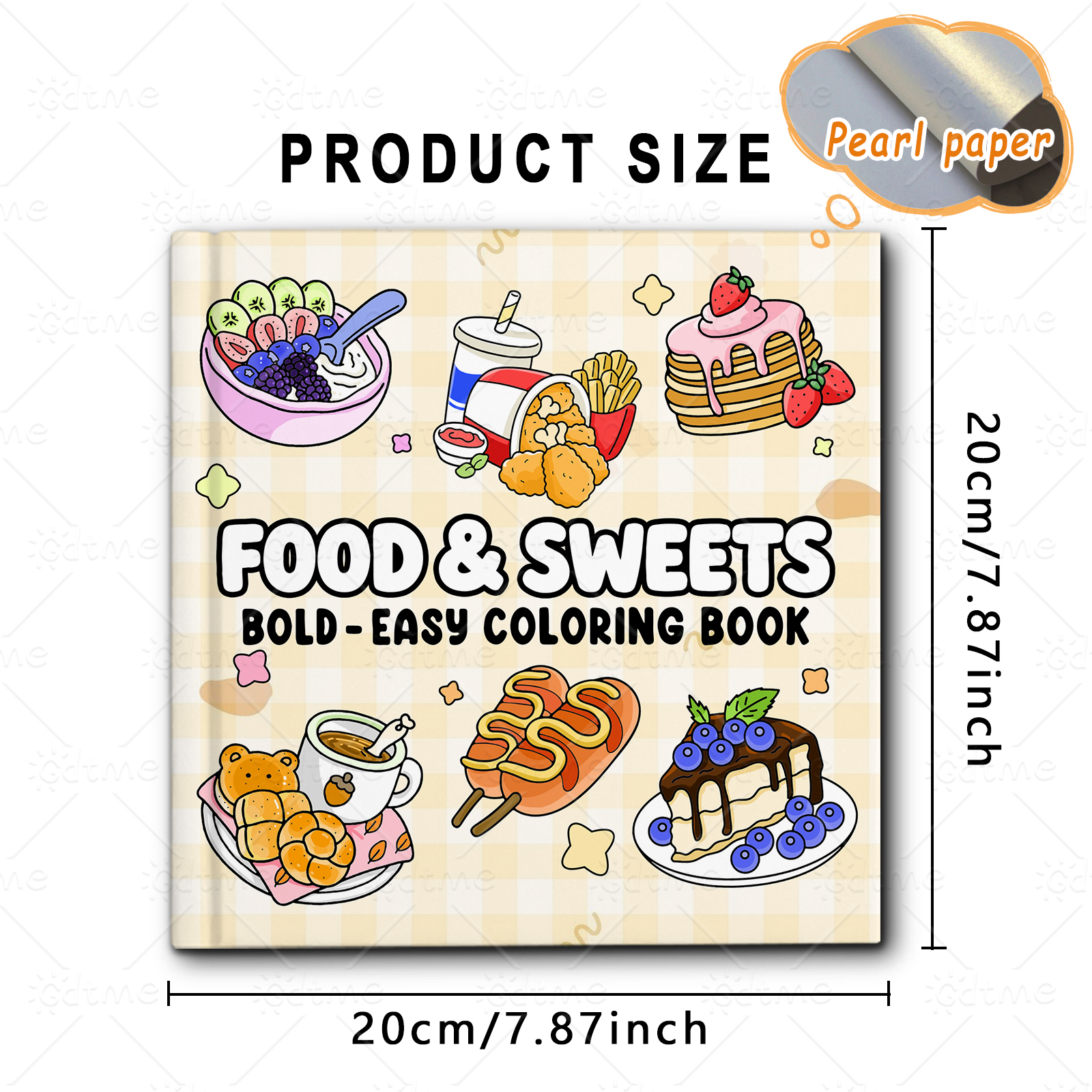 FOOD SWEETS Bold-easy Patterns - Food And Snacks Coloring Book Bold And Easy recensione e prezzo