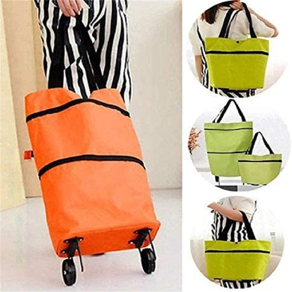 Small Pull Cart Portable Shopp - Food Storage With Wheels recensie en prijs