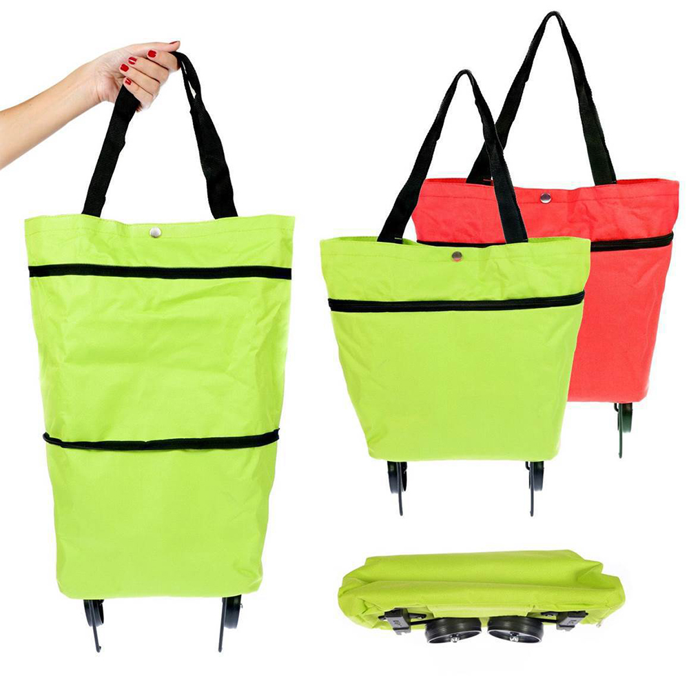 Small Pull Cart Portable Shopp - Food Storage With Wheels recensie en prijs