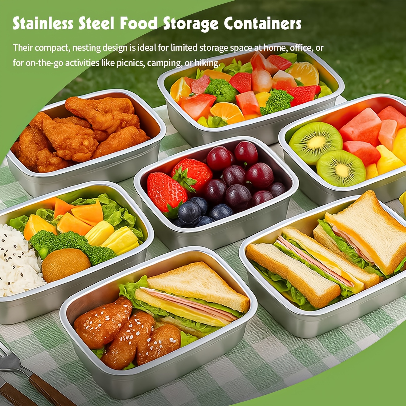 10-Piece Stainless Steel Food  - Food Storage For Restaurant recensie en prijs
